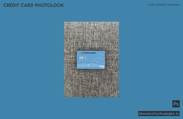 Libanon Cedrus Bank Visa Debitkarte Fotobeispiel Vorschau